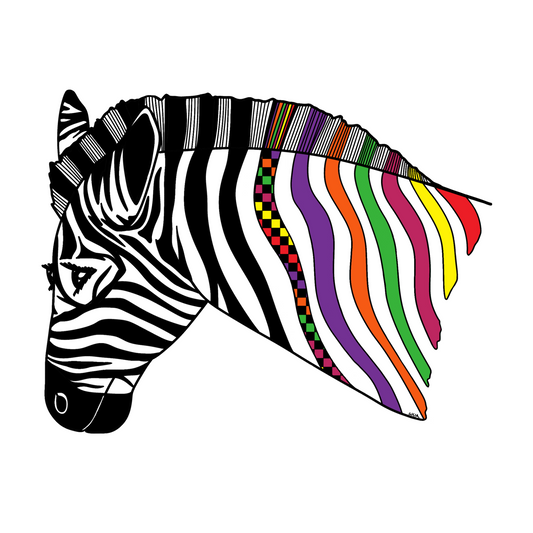 Rainbow Zebra